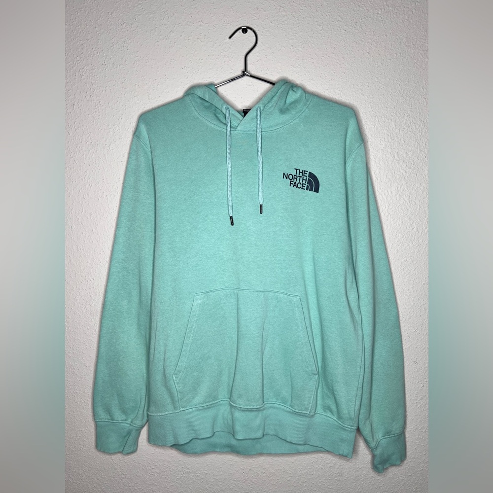 The North Face light blue Hoodie